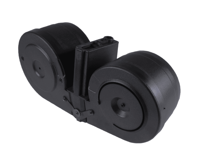 NUPROL M4 ELECTRIC DRUM MAG 2500R - BLACK - New Airsoft Products - view 3
