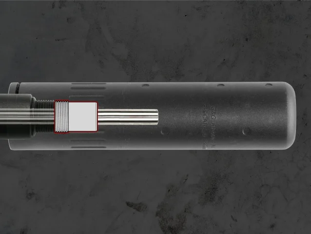 Universal 14mm CCW Suppressors: IBS Inner Barrel Stabilizer - Classic Airsoft Guns - view 3