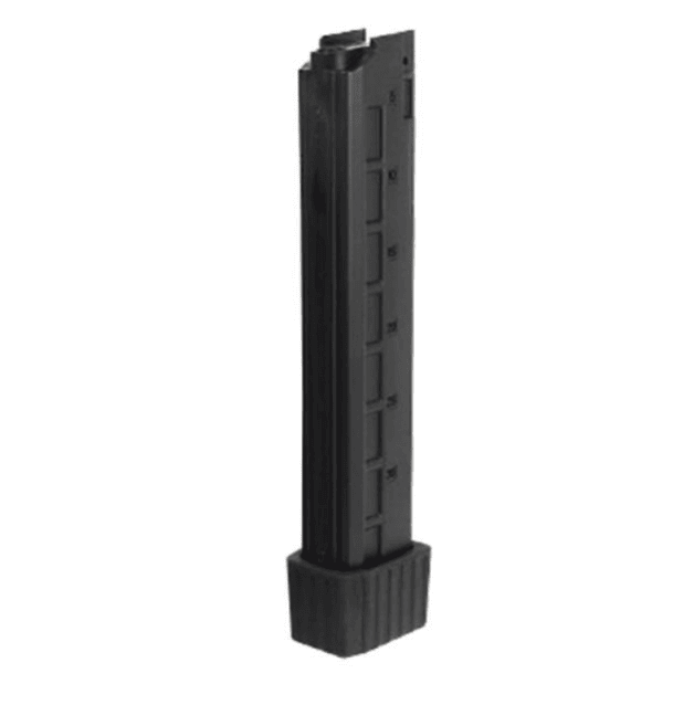 Arrow Dynamic Arms APC-9 AEG SMG Magazine (1PC - Long - 110 Rounds - Black - Ares - MAG-B-A9-L) - Airsoft AEG Magazines