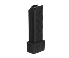 Arrow Dynamic Arms APC-9 AEG SMG Magazine (1PC Box Set - Short - 65 Rounds - Black - Ares - MAG-B-A9-S)