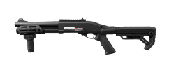 Golden Eagle M870 M-Lok Tri-Shot Gas Pump Action Shotgun (Short - Foregrip - Black - SAV020-M-LOK) 8903