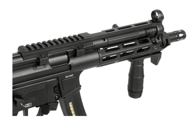 Cyma Platinum Swat SMG5 AEG Sub-Machine Gun CM041H Black - New Airsoft Products - view 3