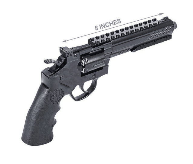 Src 6" titan co2 revolver (full metal black) - All Airsoft Gas Pistols - view 3