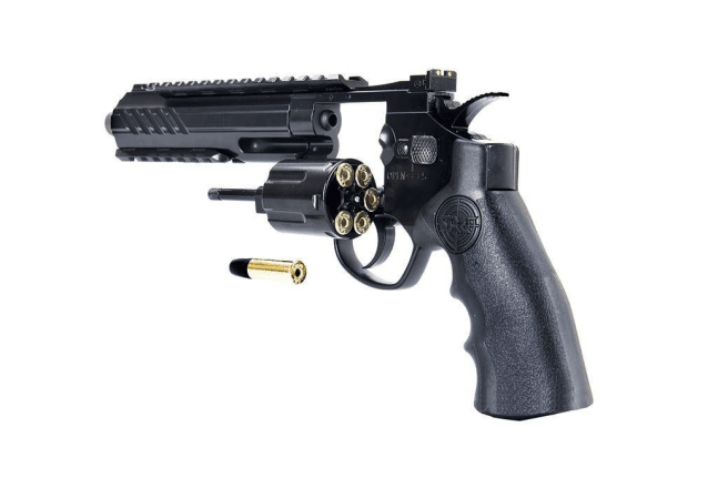 Src 6" titan co2 revolver (full metal black) - All Airsoft Gas Pistols - view 2