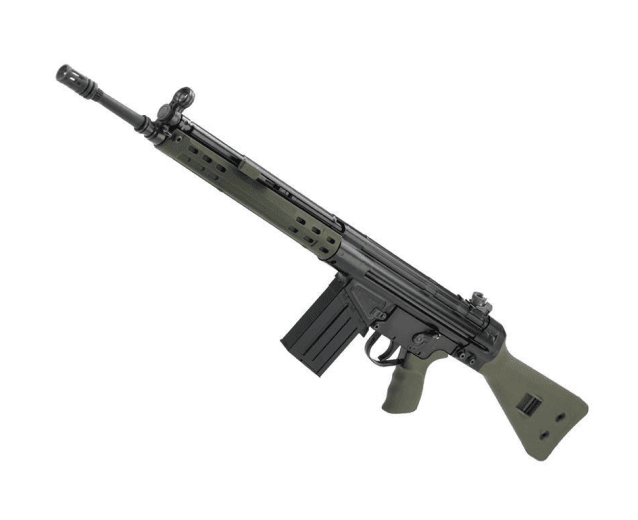 Umarex H&K G3A3 Gas Blowback Rifle (Steel Pressed Body) Olive Drab GBB - New Airsoft Products - view 5