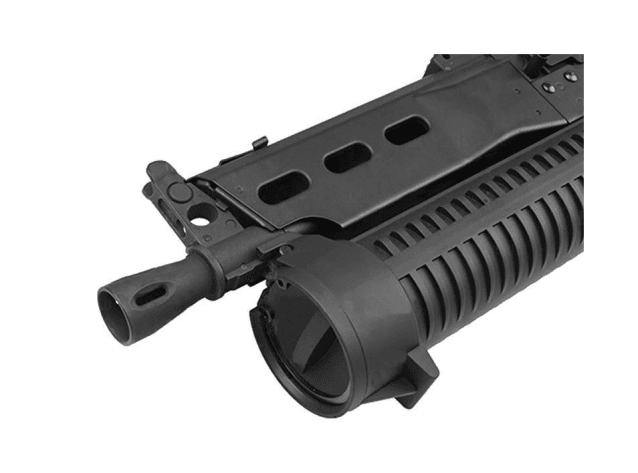 Golden Eagle PP-19 Bizon SMG AEG Black - Airsoft Guns Used In Movies / Games - view 4