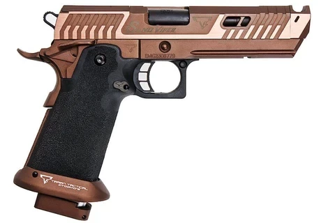 EMG(AWCUSTOM) X TARAN TACTICAL INTERNATIONAL LICENSED JW4 - SAND VIPER - Airsoft Hi Capa Pistols - view 3