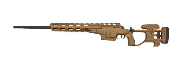 Double Eagle SAKO TRG M10 Sniper Rifle (Spring - Bolt Action - M67 - Tan) - New Airsoft Products