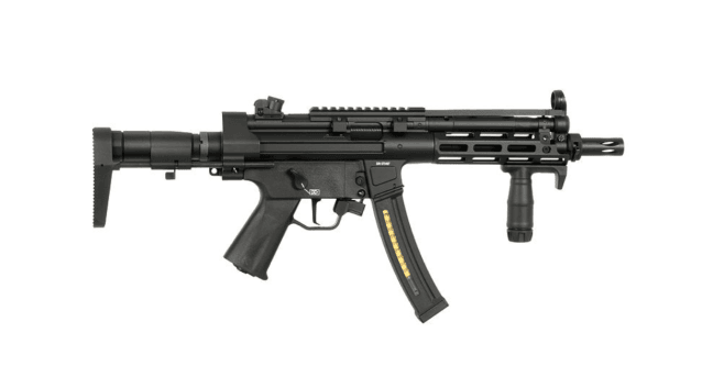 Cyma Platinum Swat SMG5 AEG Sub-Machine Gun (PDW - CM041G - Black) - New Airsoft Products - view 2