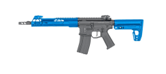 Double eagle x aeroknox m4 10.5" aeg rifle with falcon efcs (m916g Two Tone Blue)