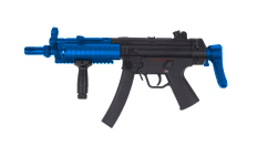 Golden eagle swat aeg (qd spring - hard stock - Two Tone Blue - inc. battery and charger - 6855 )
