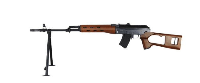 JG SVD Sniper Rifle with Bipod Faux Wood 0511MG - JG Works - view 3