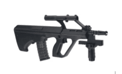 Snow Wolf Aug A1 Tactical aeg with scope (black)