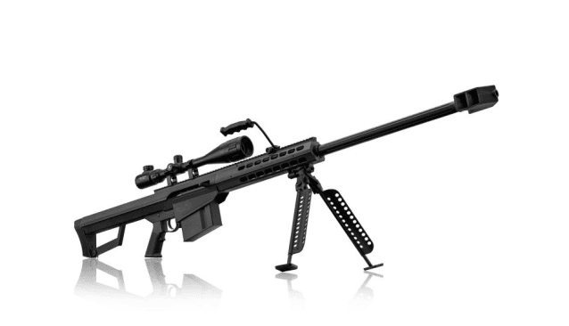 Lancer tactical lt-20 m82 sniper rifle (Spring - Black) - Airsoft Guns
