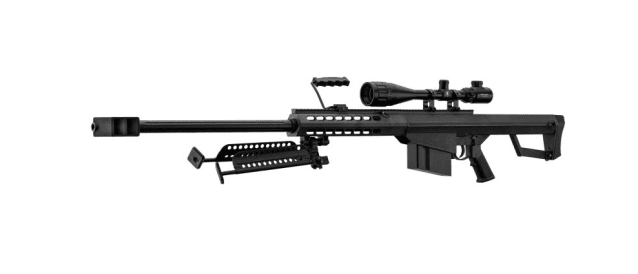 Lancer tactical lt-20 m82 sniper rifle (Spring - Black) - Airsoft Guns - view 2