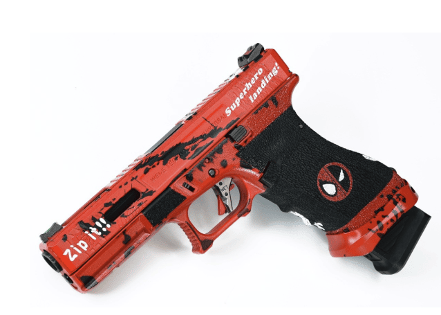 Ascend Airsoft We 17 Force Series gbb (with extended flared magazine - dp17) - Airsoft Guns Used In Movies / Games