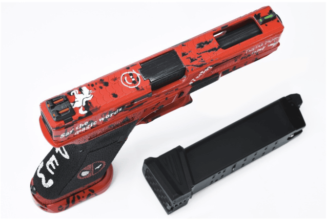 Ascend Airsoft We 17 Force Series gbb (with extended flared magazine - dp17) - Airsoft Guns Used In Movies / Games - view 2