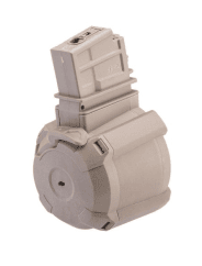 Battleaxe sr25 Electric Drum Magazine (electric winding - Tan)