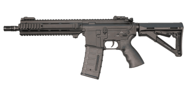 Rossi Double Bell L119 A2 Style Neptune SAS 10.5  (Metal - Black - 41) - All AEG Airsoft Rifles