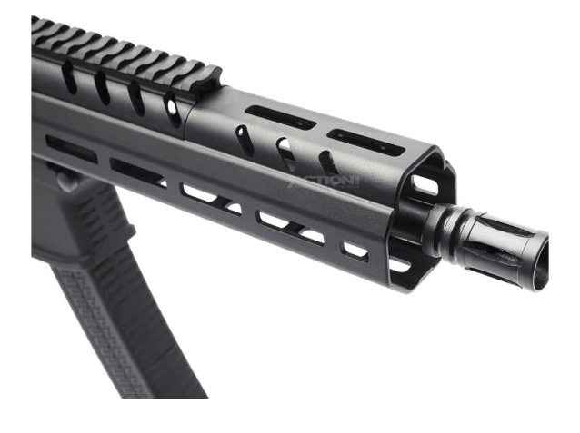 AA/APFG 8" M-Lok MPX Gas Blowback Rifle (Black) - New Airsoft Products - view 5