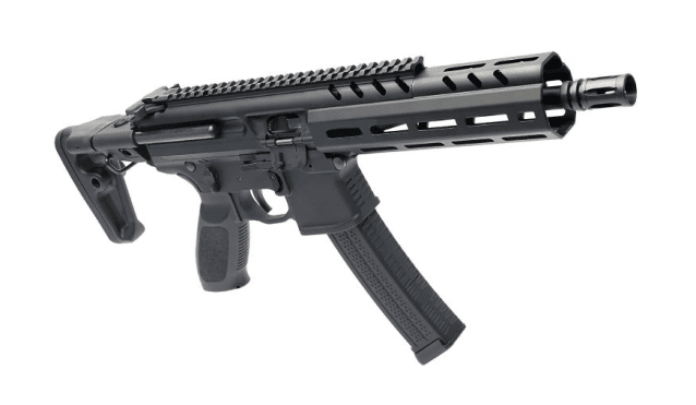 AA/APFG 8" M-Lok MPX Gas Blowback Rifle (Black) - New Airsoft Products - view 2