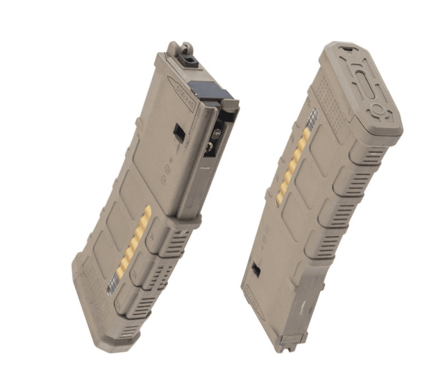EMG Helios Noveske N4 M4 MWS Gen 3 Gas Magazine by Double Eagle 35 Rounds - Tan - New Airsoft Products - view 2