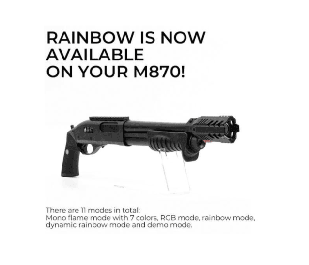 ACETECH QUARK R BIFROST TRACER UNIT (DESIGN FOR 870 SHOTGUN SERIES)- BLACK - New Airsoft Products - view 7