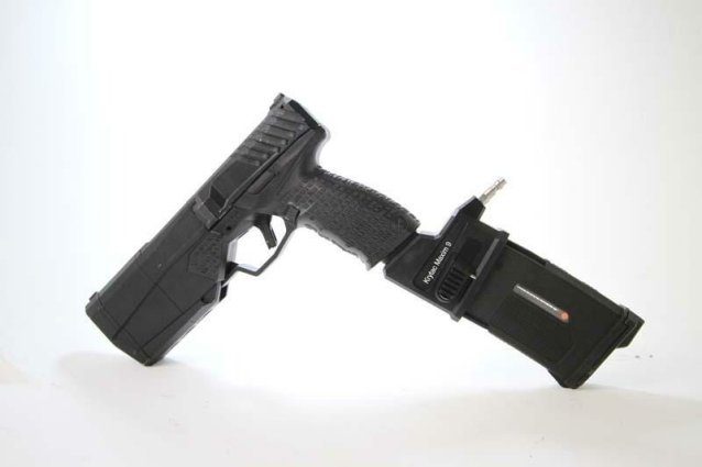 Mantis HPA Metal M4 Adaptor for Krytac Maxim 9 - Airsoft Pistol Magazines - view 3