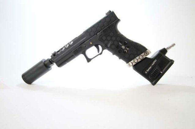 Mantis HPA Metal M4 Adaptor for G series / AAP01 - Airsoft Pistol Magazines - view 4