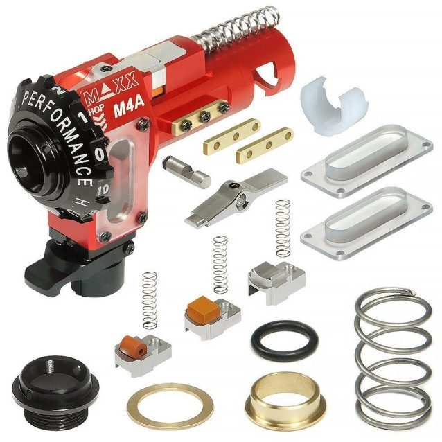 Maxx CNC Aluminum Hopup Chamber M4A - PRO - New Airsoft Products