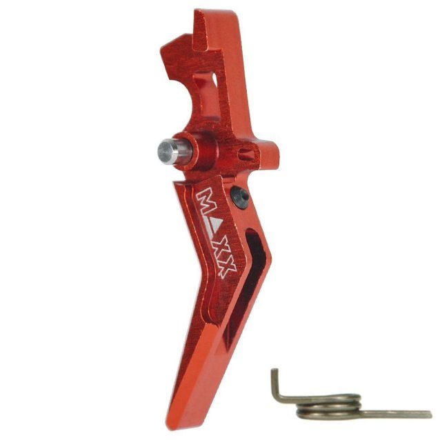 Maxx model cnc aluminum advanced speed trigger (style a) (Red) - Airsoft AEG Triggers - view 5