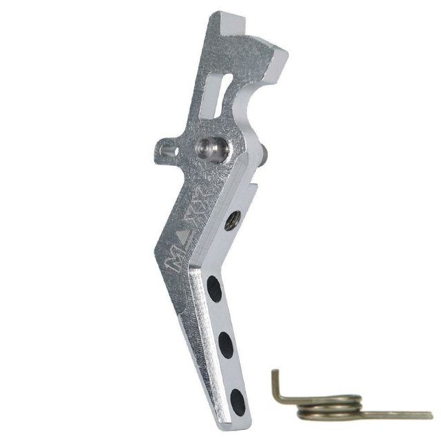 Maxx model cnc aluminum advanced speed trigger (style a) (Silver) - Airsoft AEG Triggers - view 2
