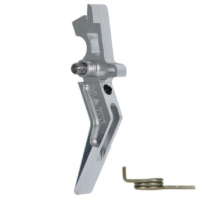 Maxx model cnc aluminum advanced speed trigger (style a) (Silver) - Airsoft AEG Triggers - view 4
