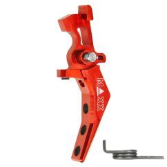 Maxx model cnc aluminum advanced speed trigger (style b) ( Red )