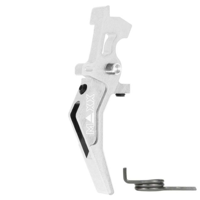 Maxx model cnc aluminum advanced speed trigger (style b) ( Silver ) - Airsoft AEG Triggers - view 3