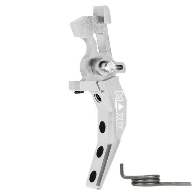 Maxx model cnc aluminum advanced speed trigger (style c) ( Silver ) - Airsoft AEG Triggers