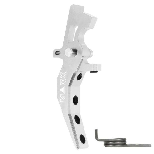 Maxx model cnc aluminum advanced speed trigger (style c) ( Silver ) - Airsoft AEG Triggers - view 4
