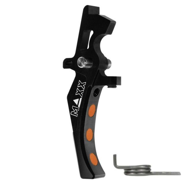 Maxx model cnc aluminum advanced speed trigger (style d) (black) - Airsoft AEG Triggers - view 4