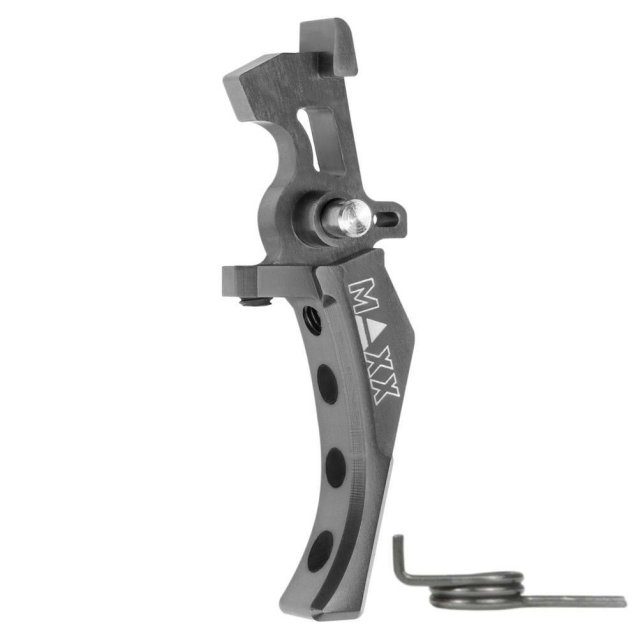 Maxx model cnc aluminum advanced speed trigger (style d) (Titan) - Airsoft AEG Triggers