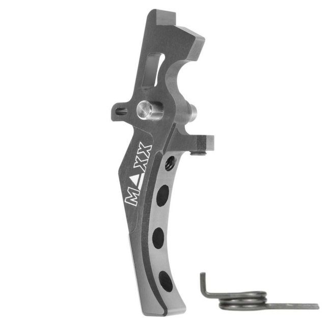 Maxx model cnc aluminum advanced speed trigger (style d) (Titan) - Airsoft AEG Triggers - view 2