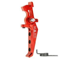 Maxx model cnc aluminum advanced speed trigger (style e) (Red)