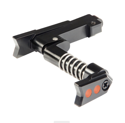 Maxx CNC Aluminum Advanced Magazine Release (Style A) (Black) - New Airsoft Products - view 5