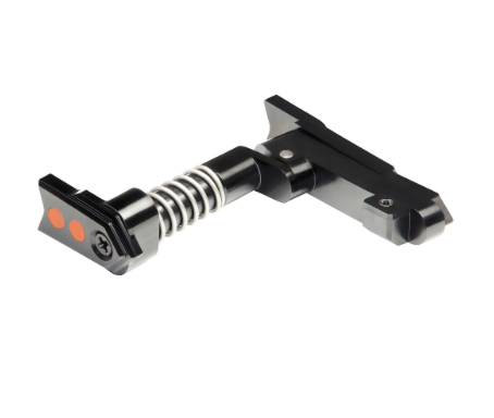 Maxx CNC Aluminum Advanced Magazine Release (Style A) (Black) - New Airsoft Products - view 3