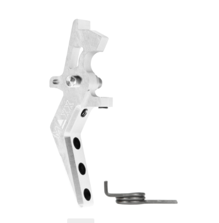 Maxx model cnc aluminum advanced speed trigger (style a) ( Silver ) - Airsoft AEG Triggers - view 2