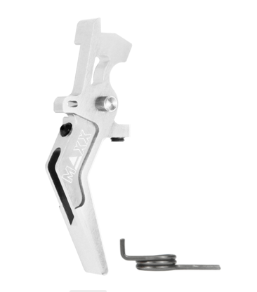 Maxx model cnc aluminum advanced speed trigger (style a) ( Silver ) - Airsoft AEG Triggers - view 3