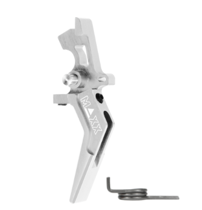 Maxx model cnc aluminum advanced speed trigger (style a) ( Silver ) - Airsoft AEG Triggers - view 4