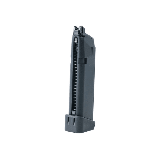 RWA AGENCY ARMS EXA AIRSOFT GREEN GAS MAGAZINE (23 ROUNDS, COMPATIBLE WITH UMAREX / VFC GLOCK) - Airsoft Pistol Magazines