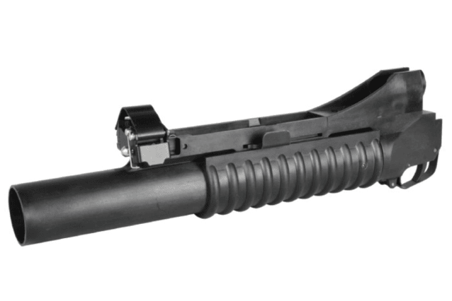 S&T M203 Grenade Launcher Long LW Version Black - Airsoft Grenade Launchers