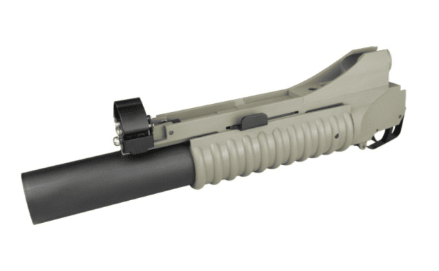 S&T M203 Grenade Launcher Long LW Version Tan - Airsoft Grenade Launchers