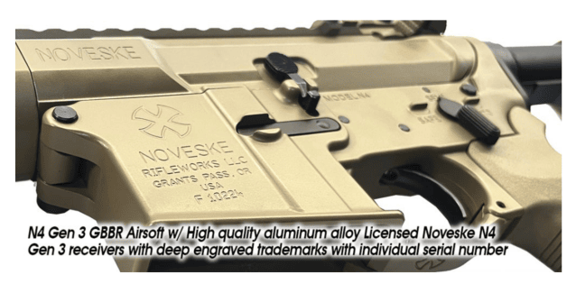 Noveske N4 Gen.3 Cyma CGS Gas Blowback Rifle Tan - New Airsoft Products - view 5